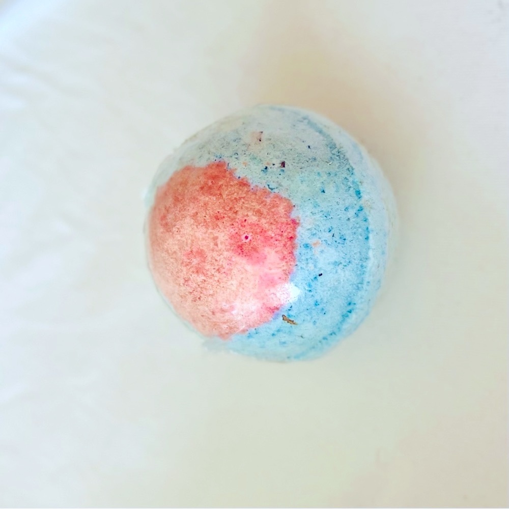 ORGANICA BODY Bath Bomb Fizzer • Moonlight and Roses • NEW SEALED